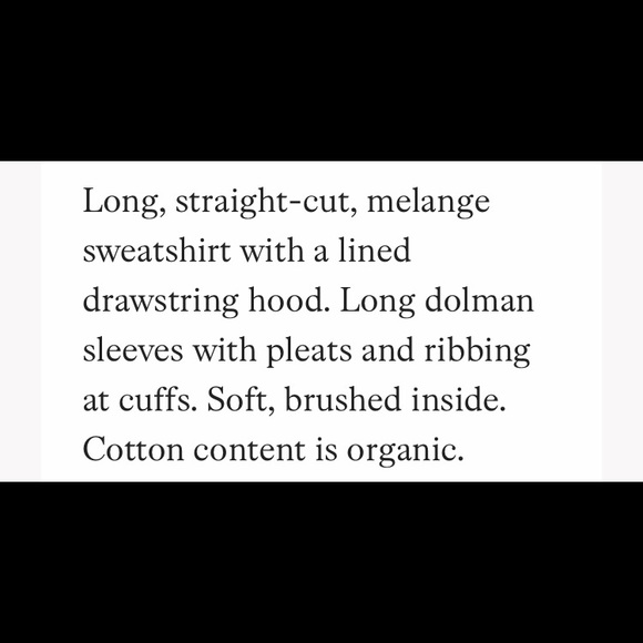 H&M Long hoodie - Picture 3 of 3